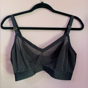 [Harper Wilde] Mesh Bralette, Luxe Mesh Triangle Bralette, Size 2XL FITS LIKE XL